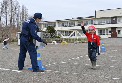 2025年4月24日　芽登小学校で交通安全教室